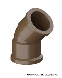 Joelhos 45 PVC